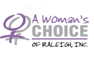 Woman's Choice of Raleigh logo